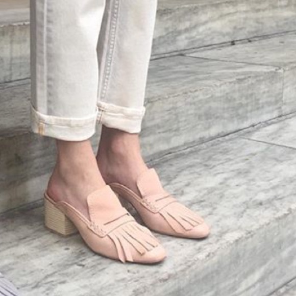 Dolce Vita Shoes - DOLCE VITA Fringe Leather Mules